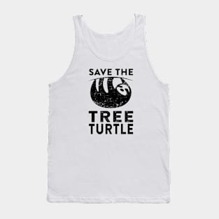 Save the Tree Turtle Tank Top